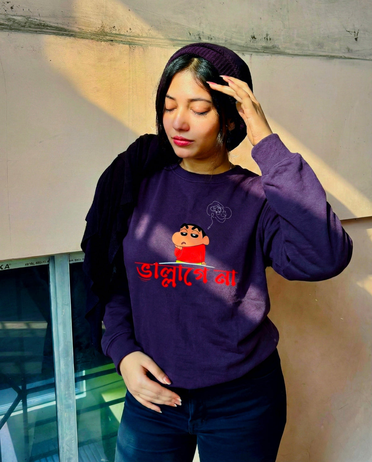 BENGALI GRAPHIC PRINTED SWEATSHIRTS